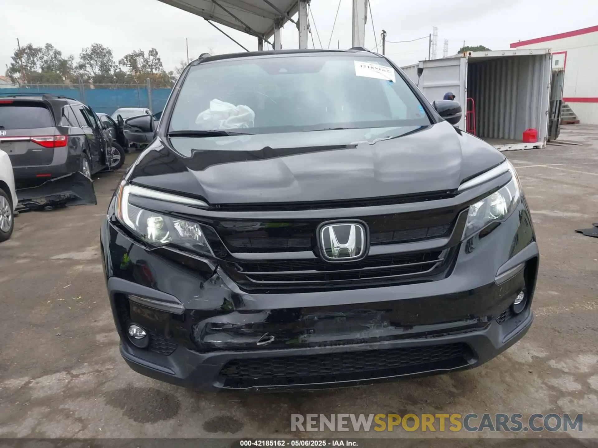 6 Photograph of a damaged car 5FNYF6H38NB059356 HONDA PILOT 2022
