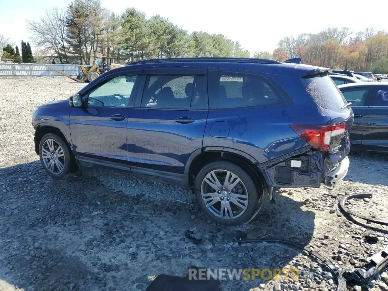 2 Photograph of a damaged car 5FNYF6H38NB075315 HONDA PILOT 2022