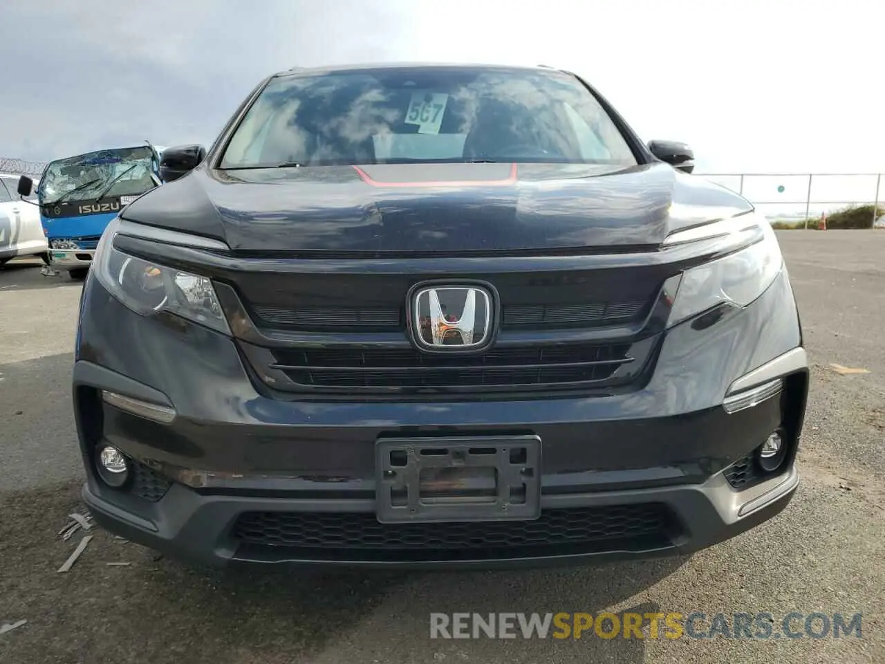 5 Photograph of a damaged car 5FNYF6H39NB068079 HONDA PILOT 2022