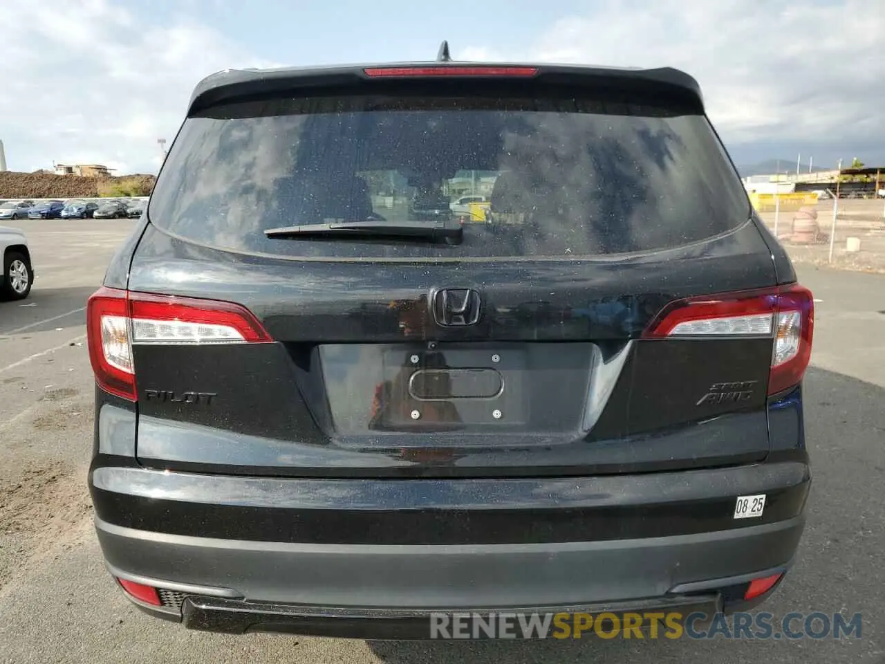 6 Photograph of a damaged car 5FNYF6H39NB068079 HONDA PILOT 2022