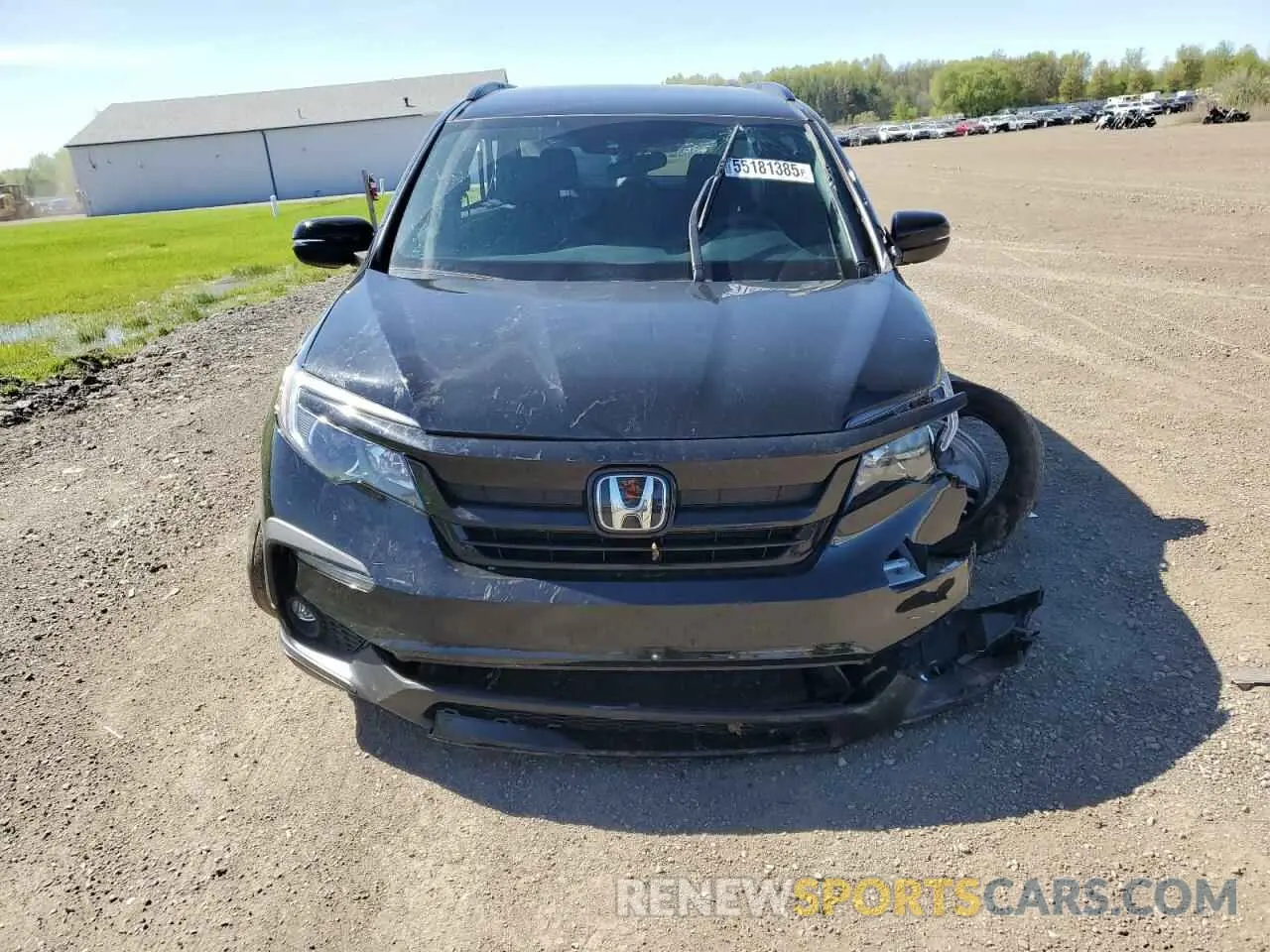 5 Photograph of a damaged car 5FNYF6H39NB074609 HONDA PILOT 2022