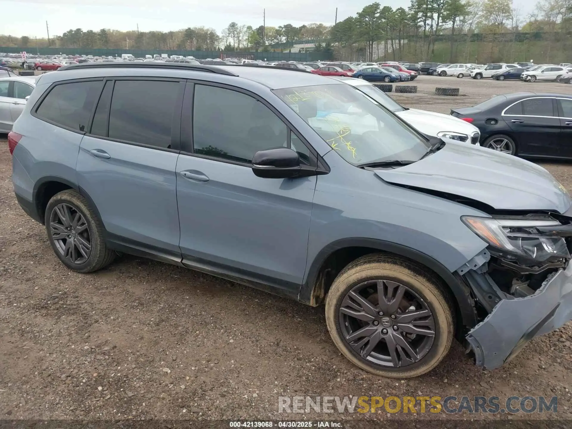 12 Photograph of a damaged car 5FNYF6H39NB085805 HONDA PILOT 2022