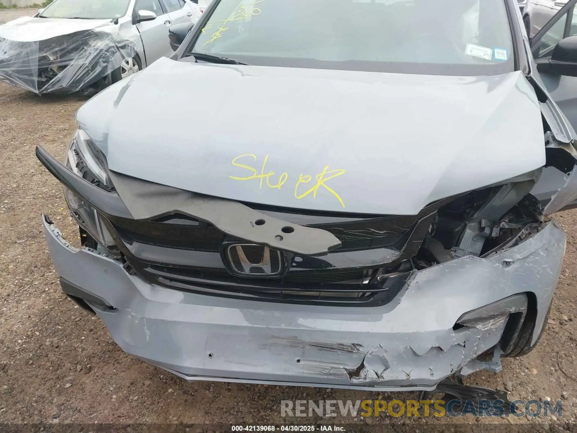 6 Photograph of a damaged car 5FNYF6H39NB085805 HONDA PILOT 2022