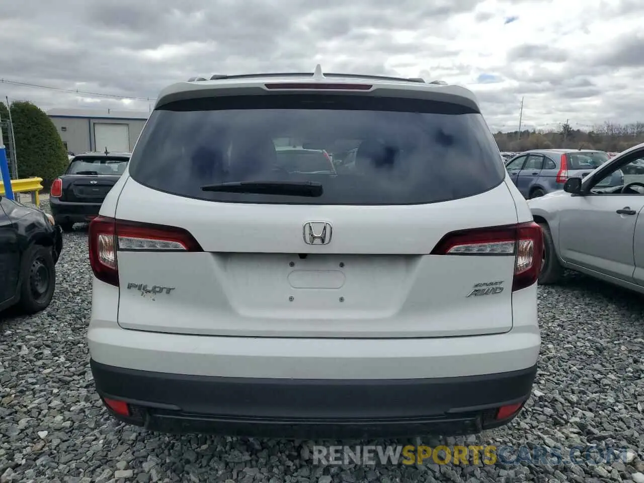 6 Photograph of a damaged car 5FNYF6H3XNB067538 HONDA PILOT 2022