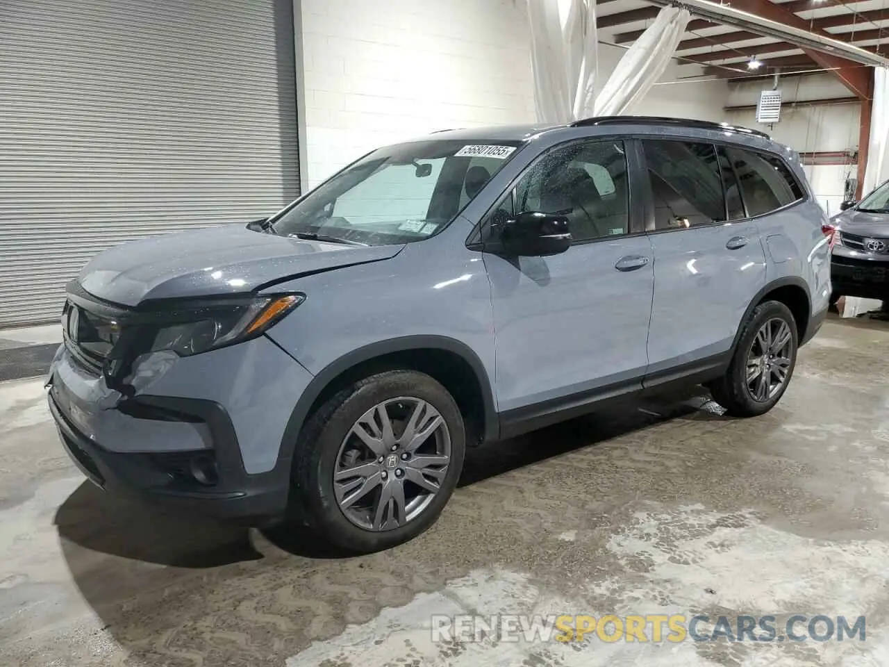 1 Photograph of a damaged car 5FNYF6H3XNB080869 HONDA PILOT 2022