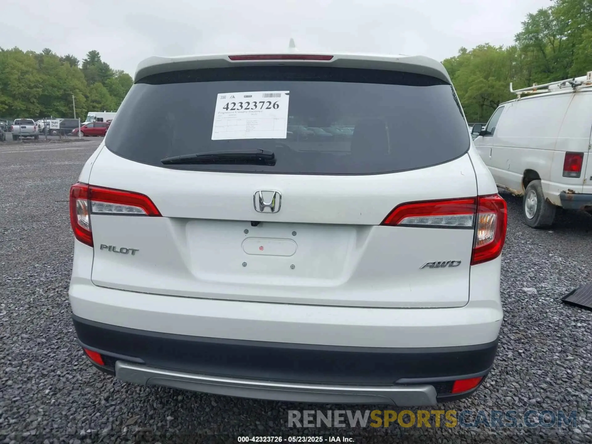 16 Photograph of a damaged car 5FNYF6H50NB036994 HONDA PILOT 2022