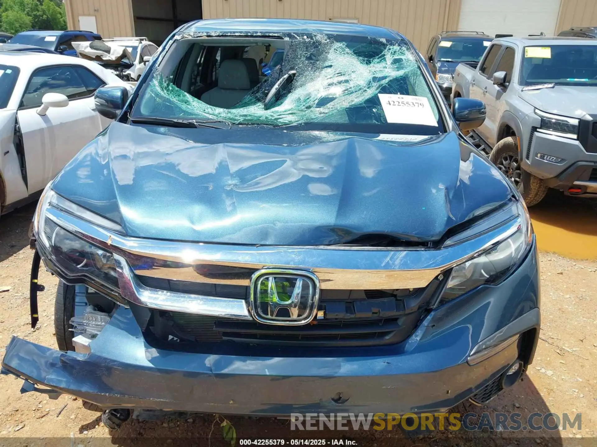 6 Photograph of a damaged car 5FNYF6H53NB023298 HONDA PILOT 2022