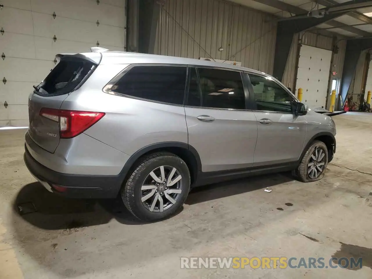 3 Photograph of a damaged car 5FNYF6H54NB006848 HONDA PILOT 2022