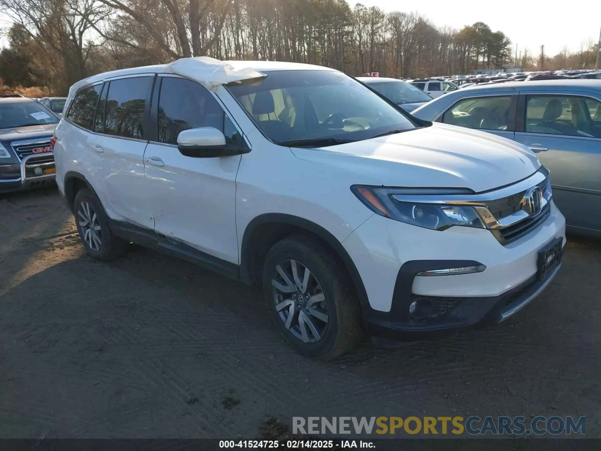 1 Photograph of a damaged car 5FNYF6H54NB084899 HONDA PILOT 2022