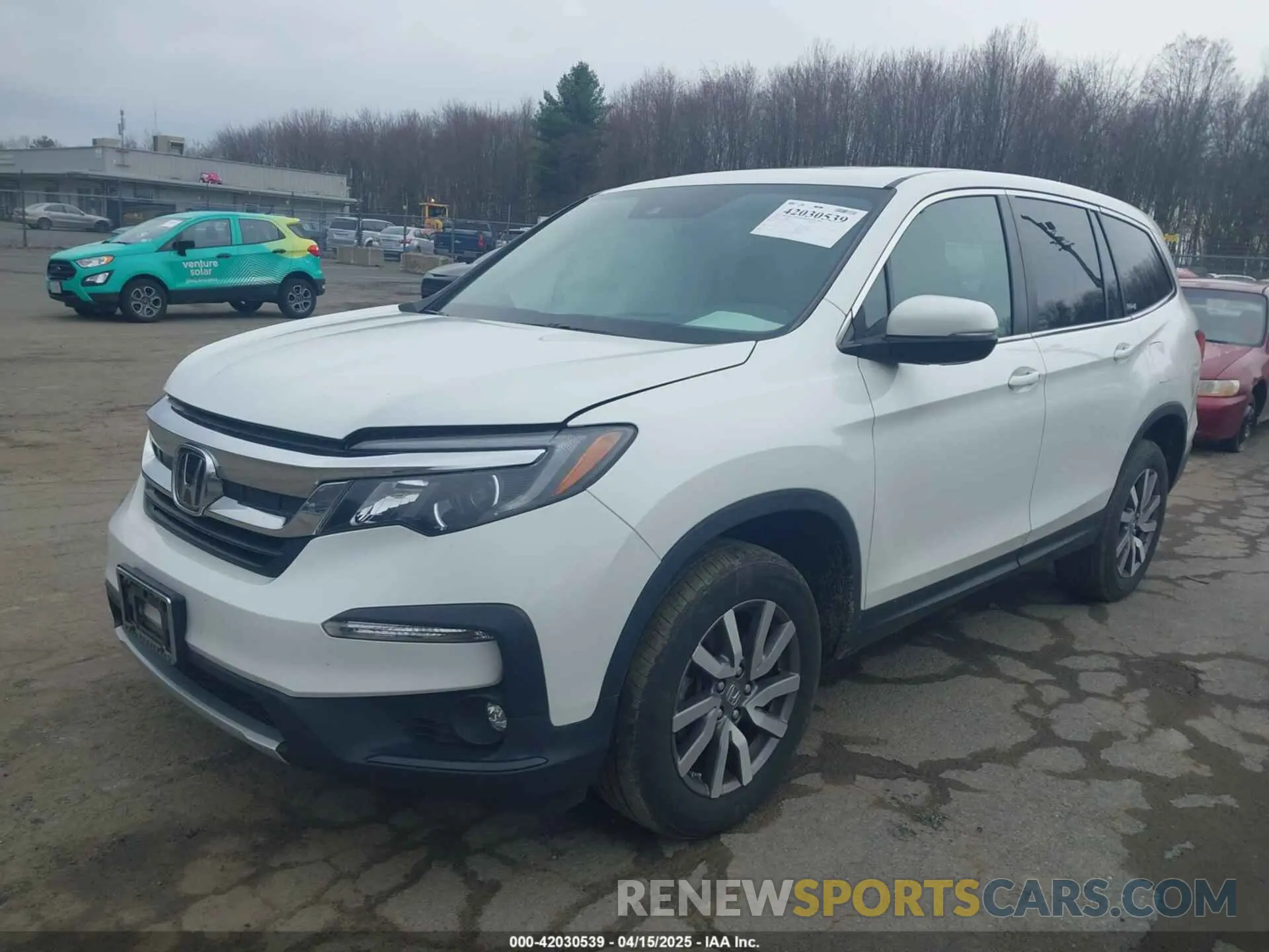 2 Photograph of a damaged car 5FNYF6H56NB021657 HONDA PILOT 2022