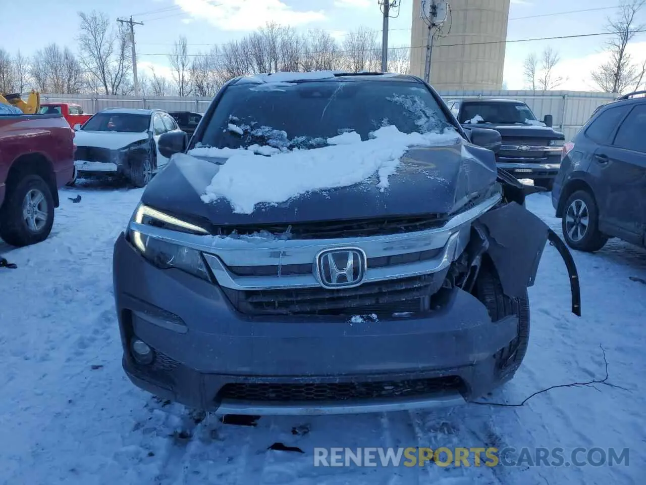 5 Photograph of a damaged car 5FNYF6H56NB098769 HONDA PILOT 2022