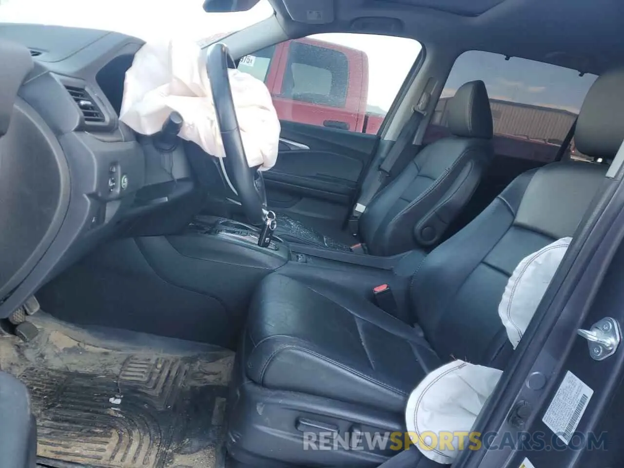 7 Photograph of a damaged car 5FNYF6H56NB098769 HONDA PILOT 2022