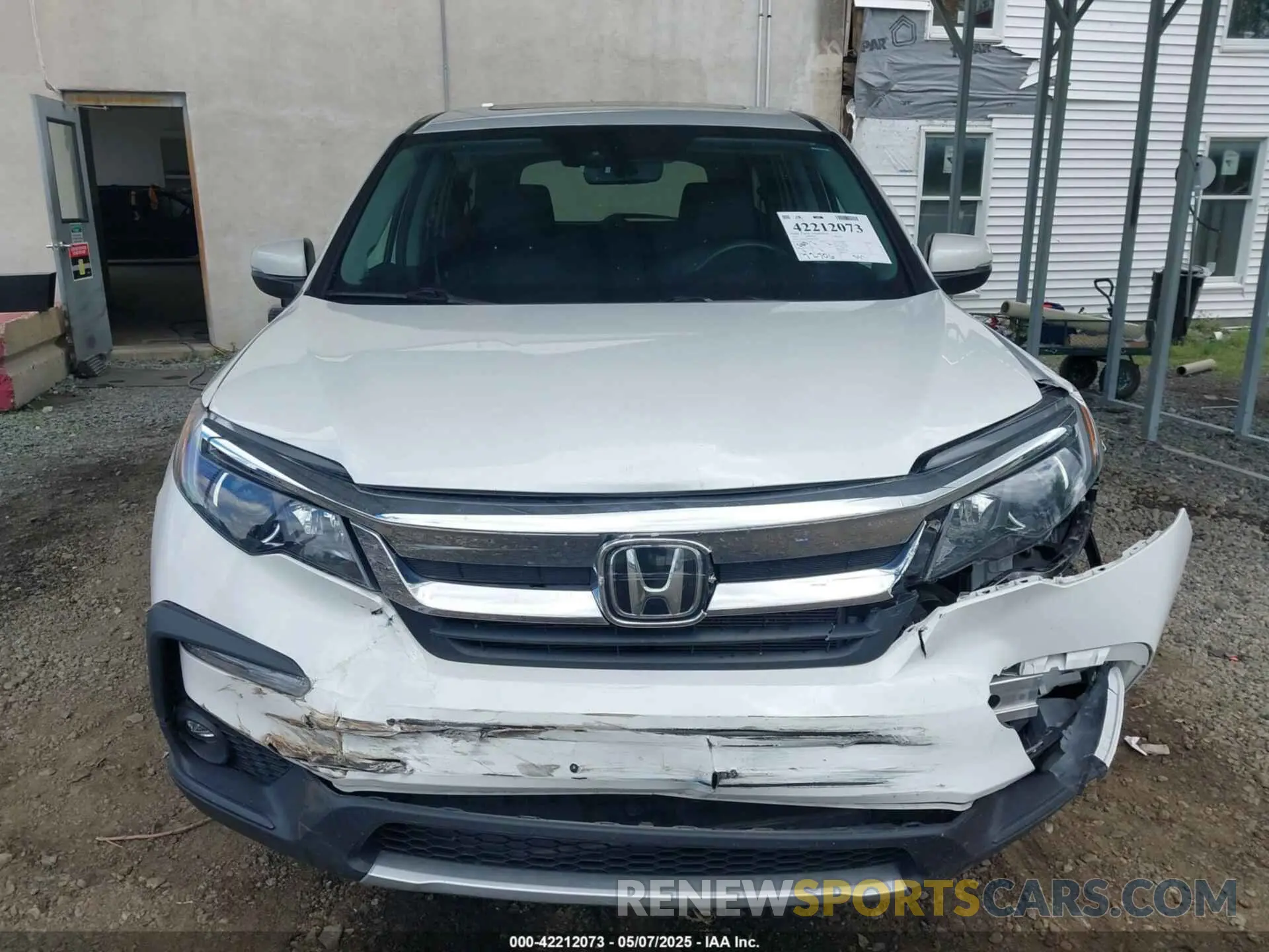 12 Photograph of a damaged car 5FNYF6H59NB019885 HONDA PILOT 2022