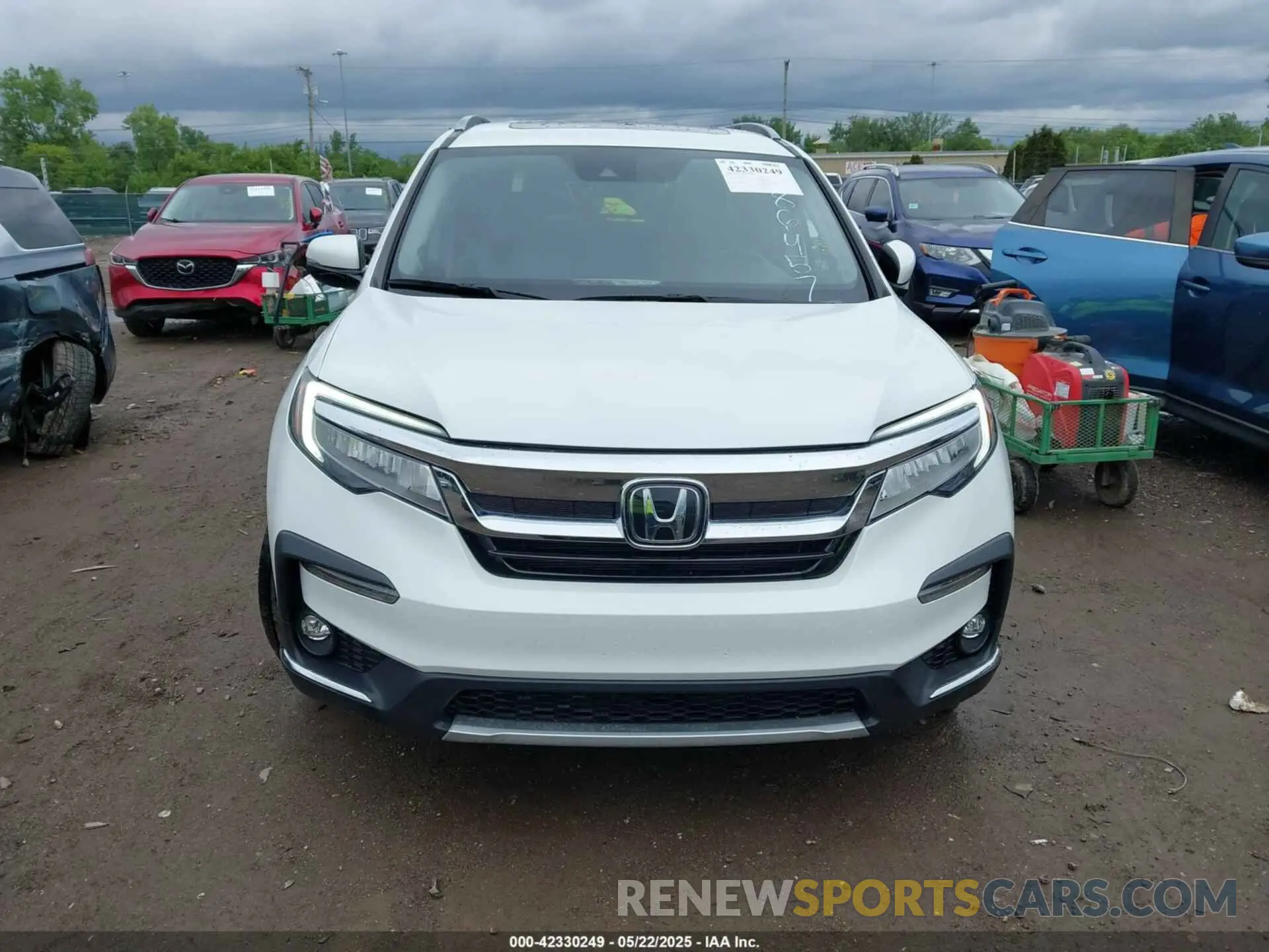 12 Photograph of a damaged car 5FNYF6H63NB086457 HONDA PILOT 2022