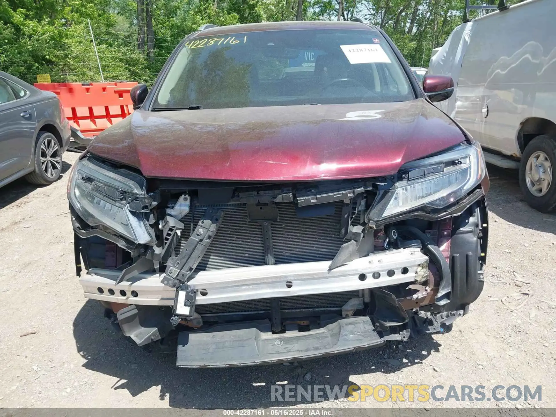 12 Photograph of a damaged car 5FNYF6H64NB072258 HONDA PILOT 2022