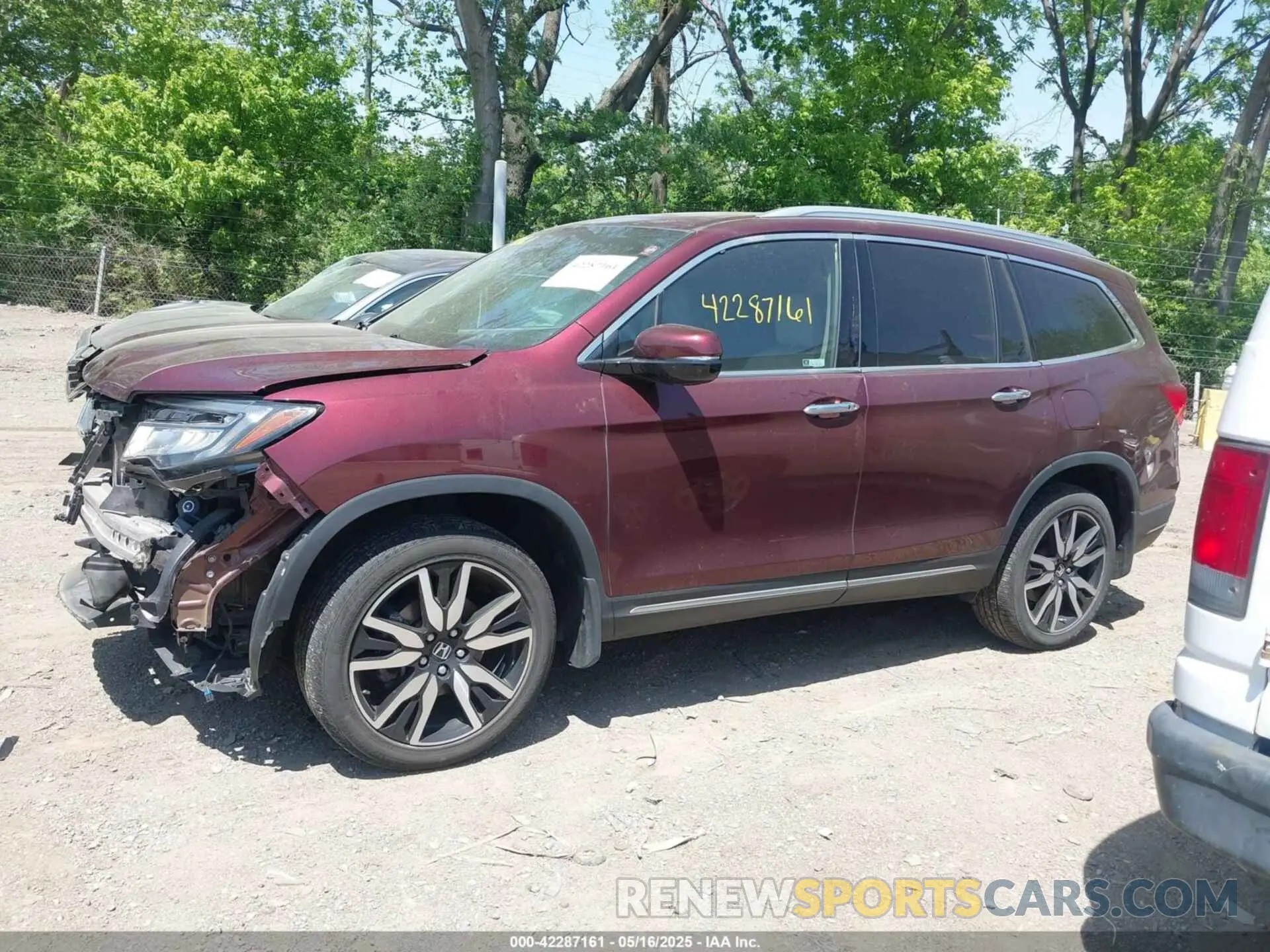 14 Photograph of a damaged car 5FNYF6H64NB072258 HONDA PILOT 2022