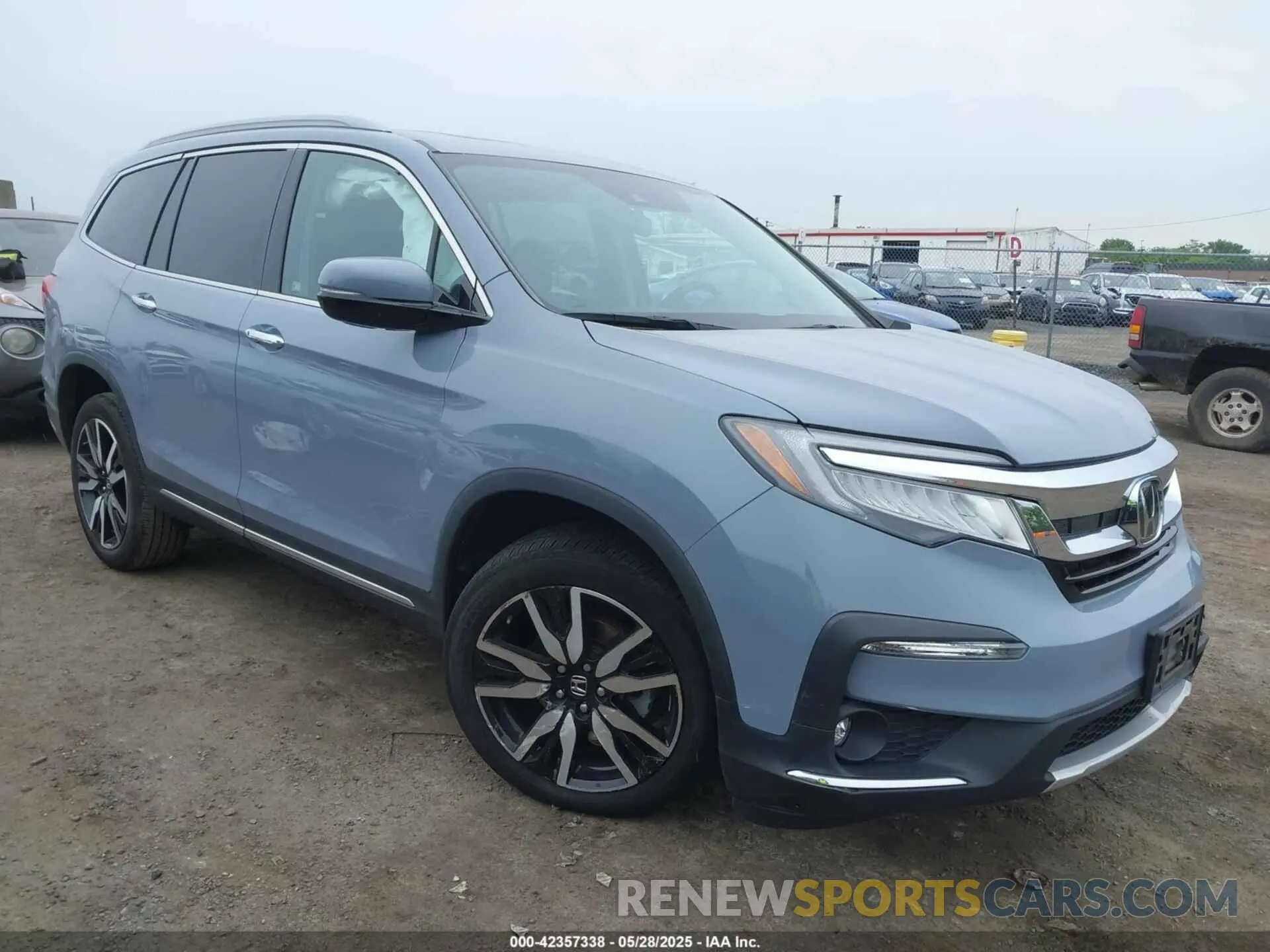 1 Photograph of a damaged car 5FNYF6H68NB056077 HONDA PILOT 2022