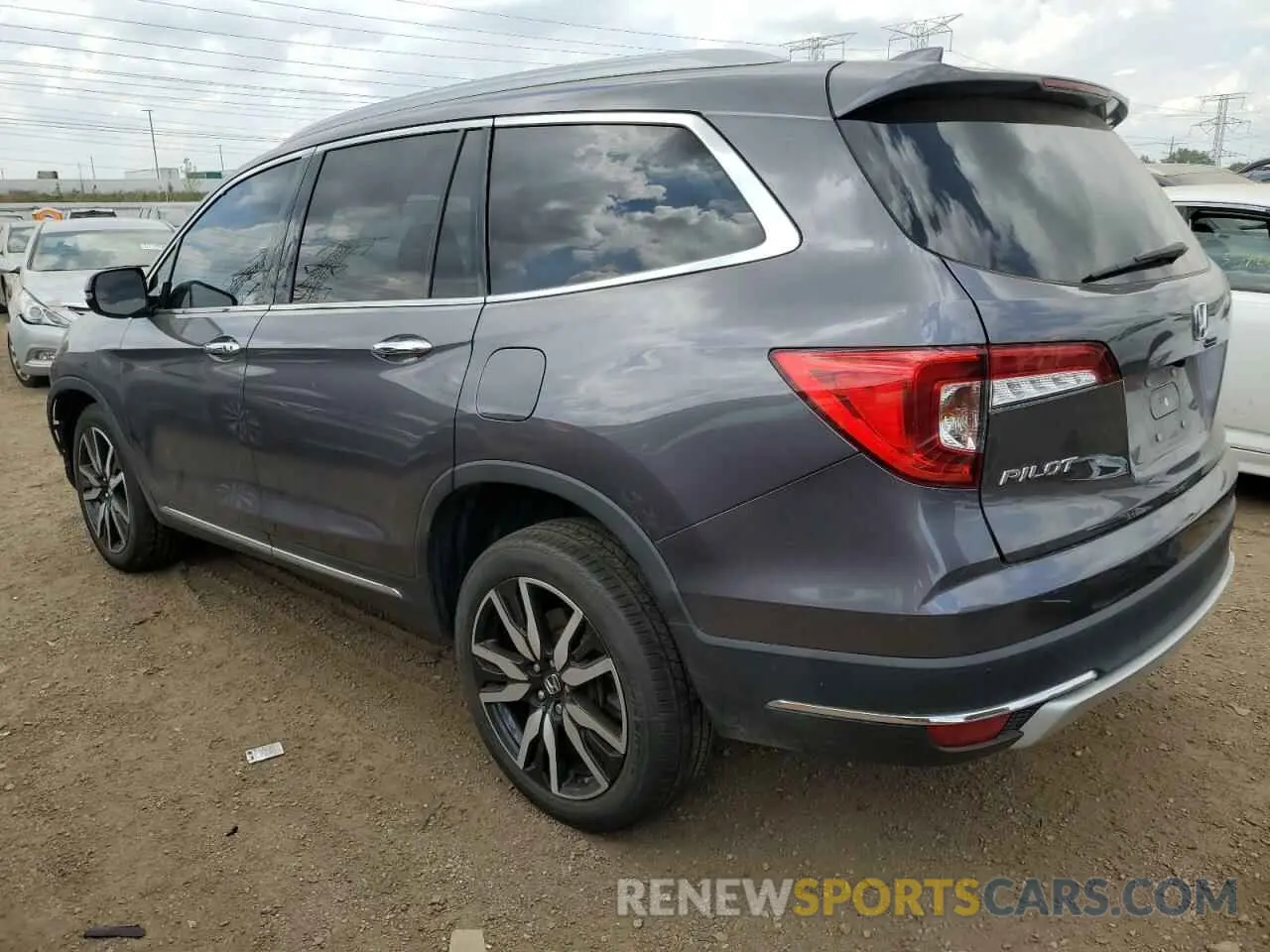 2 Photograph of a damaged car 5FNYF6H6XNB014347 HONDA PILOT 2022