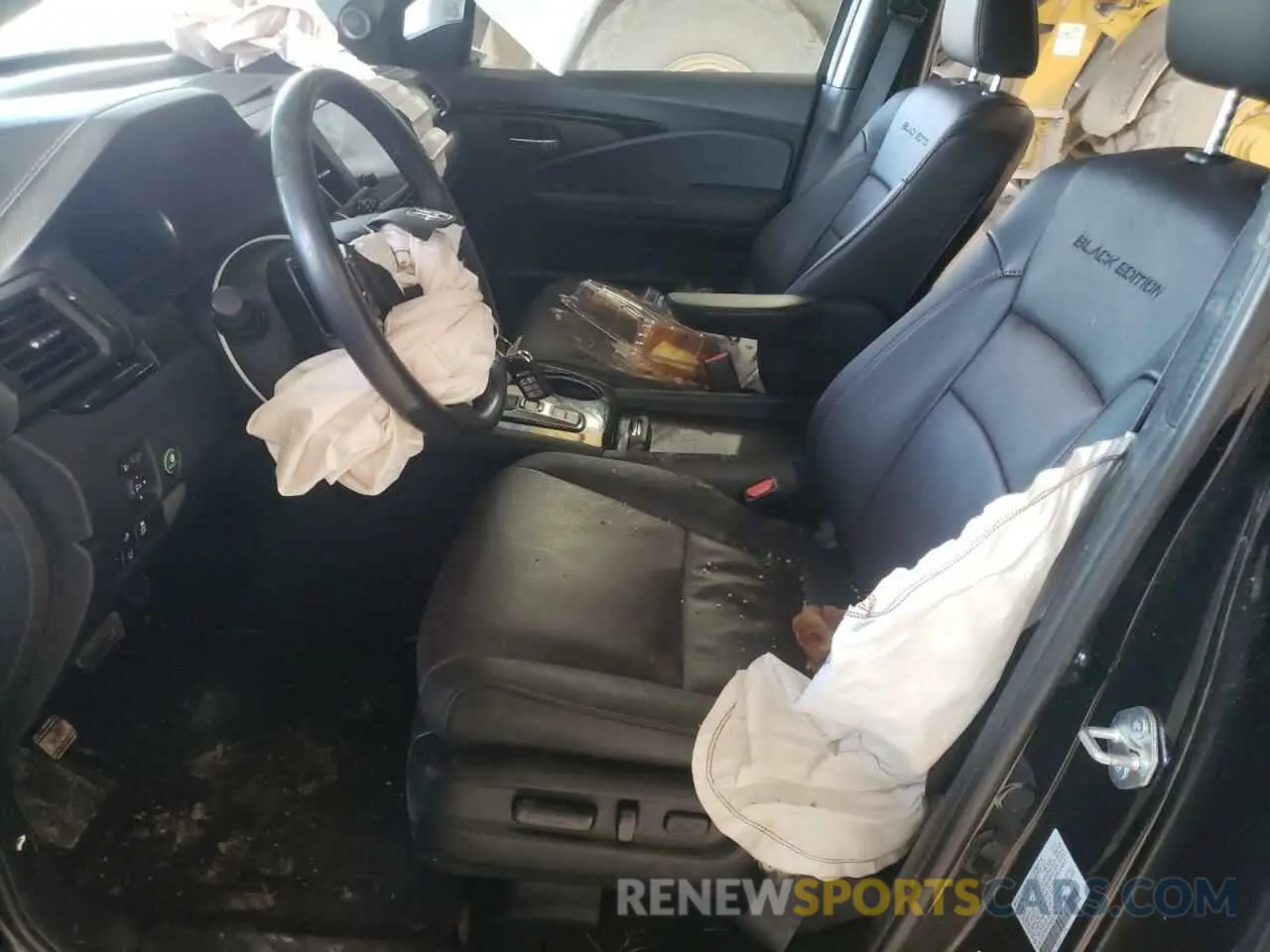 7 Photograph of a damaged car 5FNYF6H72NB029286 HONDA PILOT 2022
