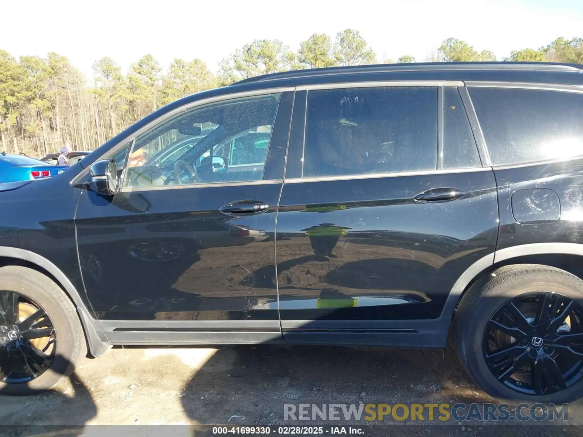 15 Photograph of a damaged car 5FNYF6H73NB006907 HONDA PILOT 2022