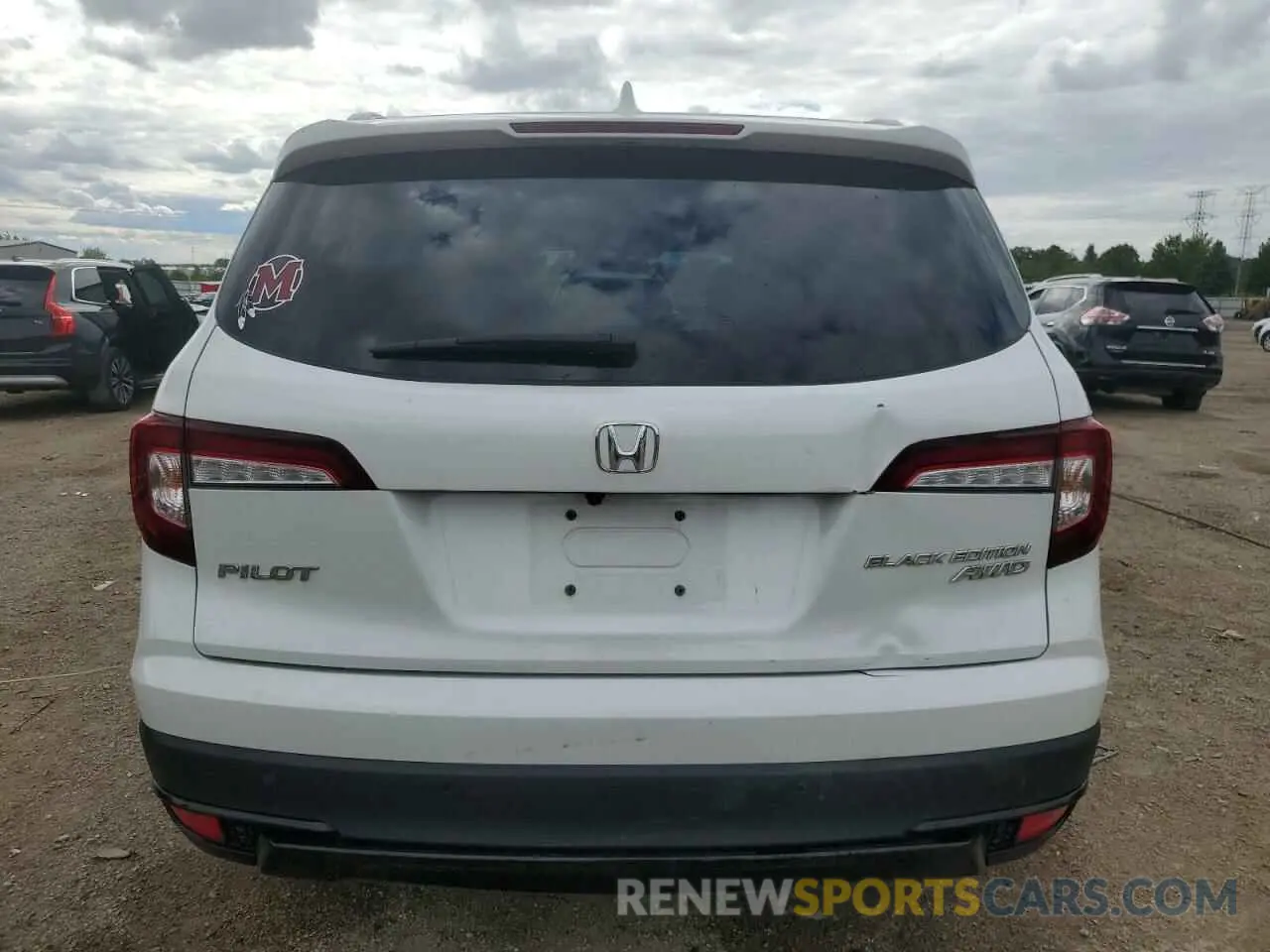 6 Photograph of a damaged car 5FNYF6H75NB025300 HONDA PILOT 2022
