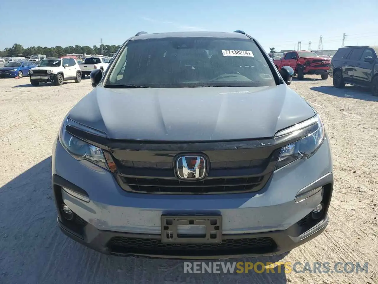 5 Photograph of a damaged car 5FNYF6H80NB053532 HONDA PILOT 2022