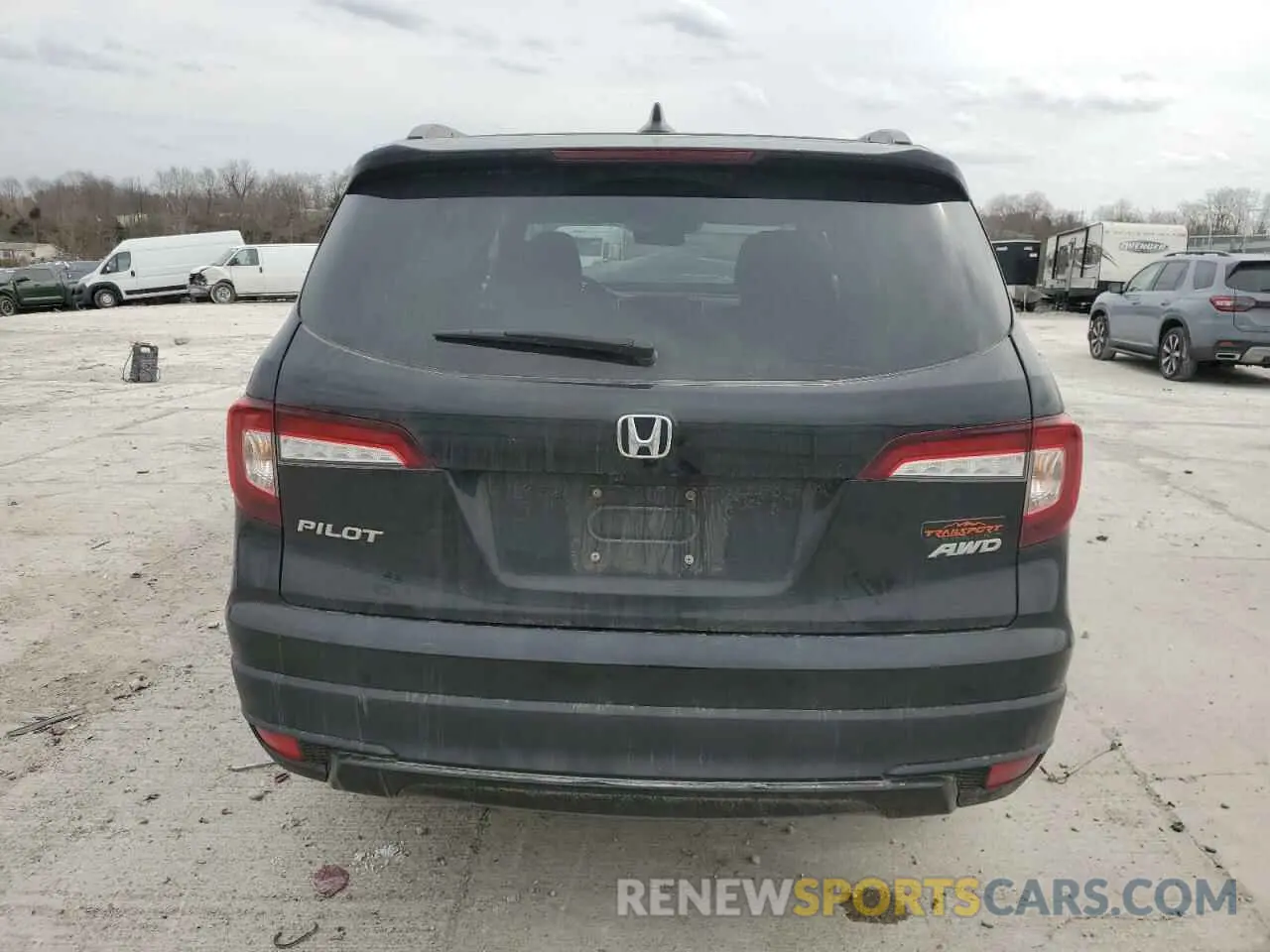 6 Photograph of a damaged car 5FNYF6H80NB076714 HONDA PILOT 2022