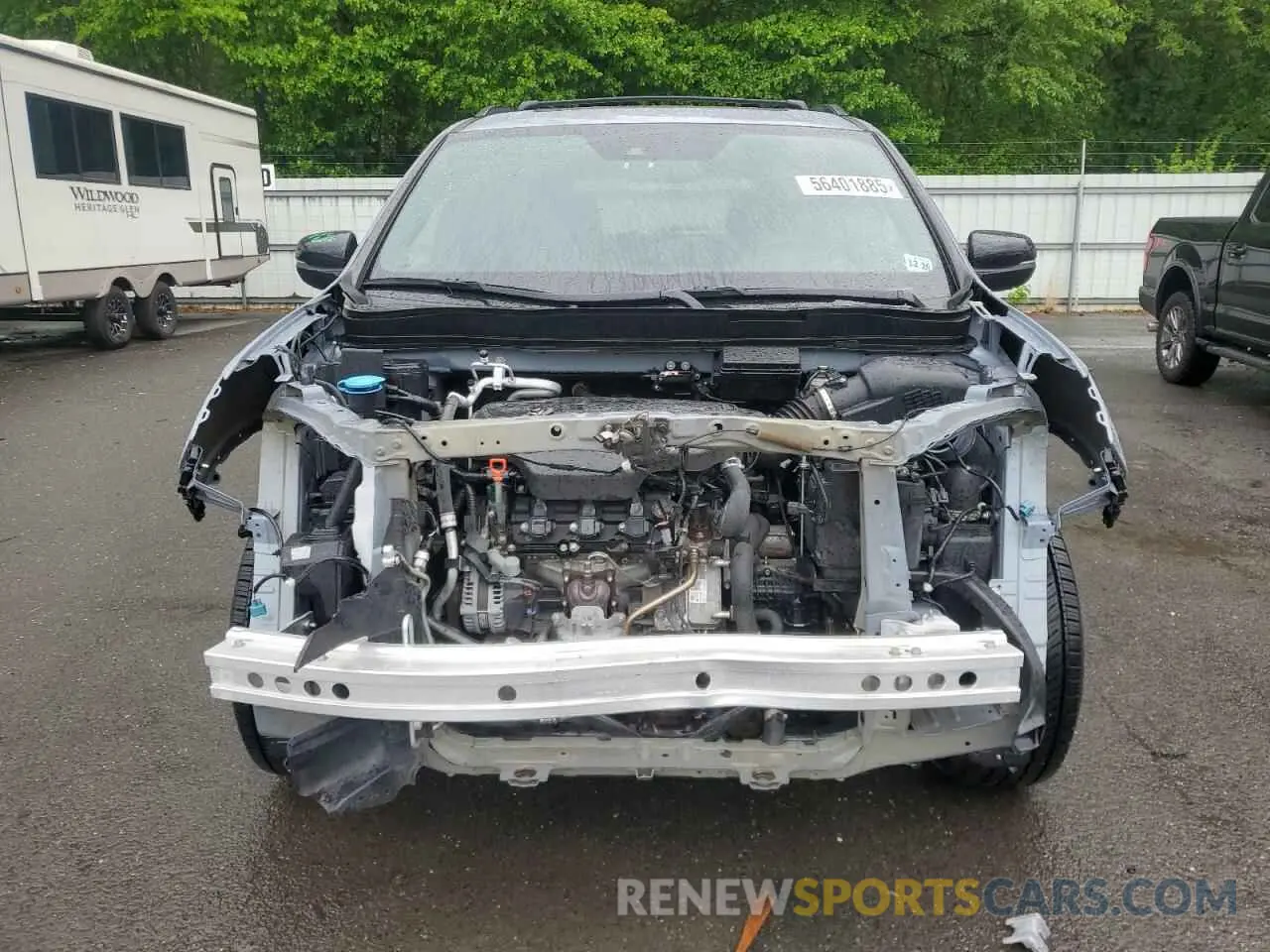 5 Photograph of a damaged car 5FNYF6H81NB020409 HONDA PILOT 2022