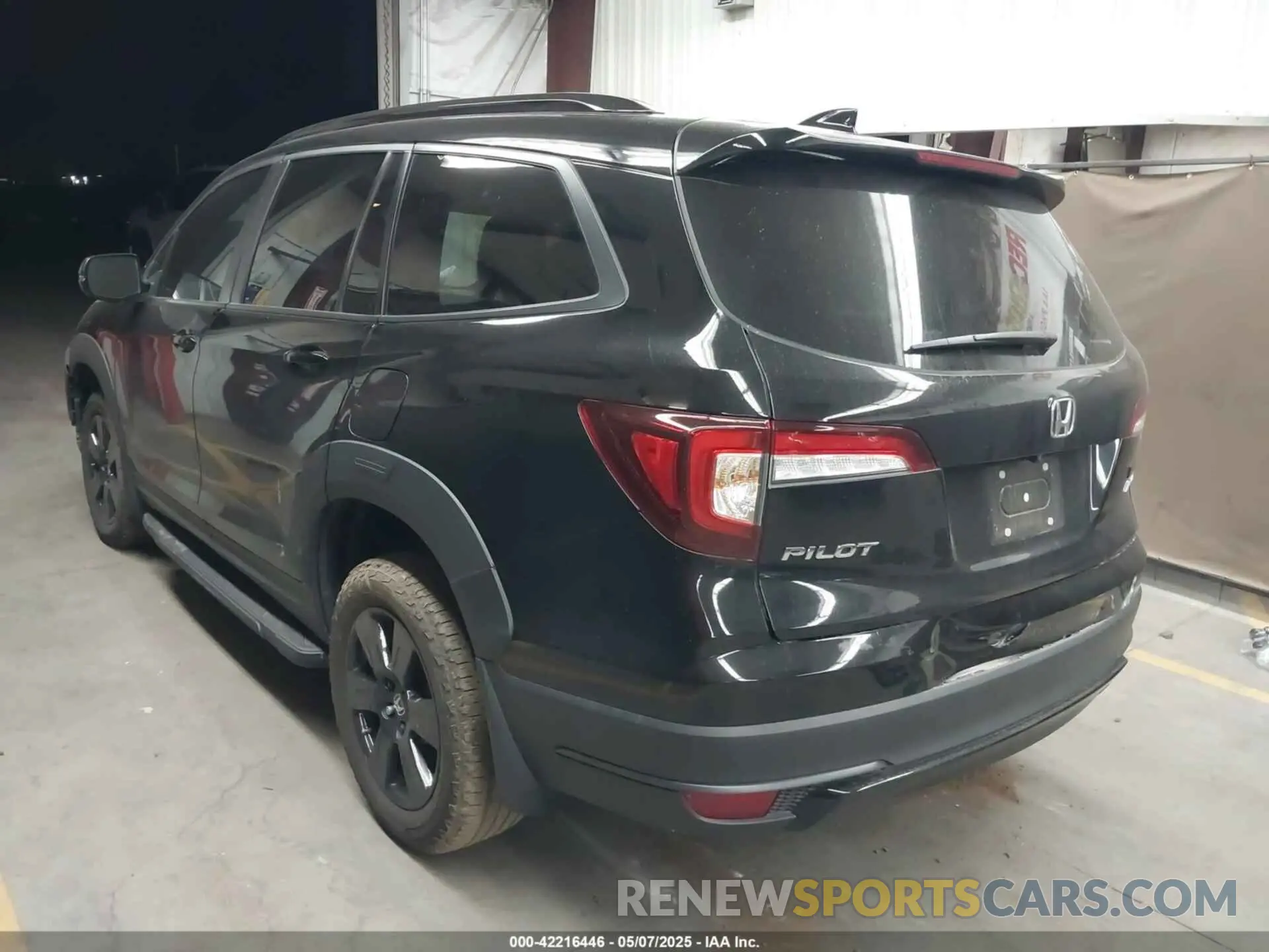 3 Photograph of a damaged car 5FNYF6H81NB062109 HONDA PILOT 2022