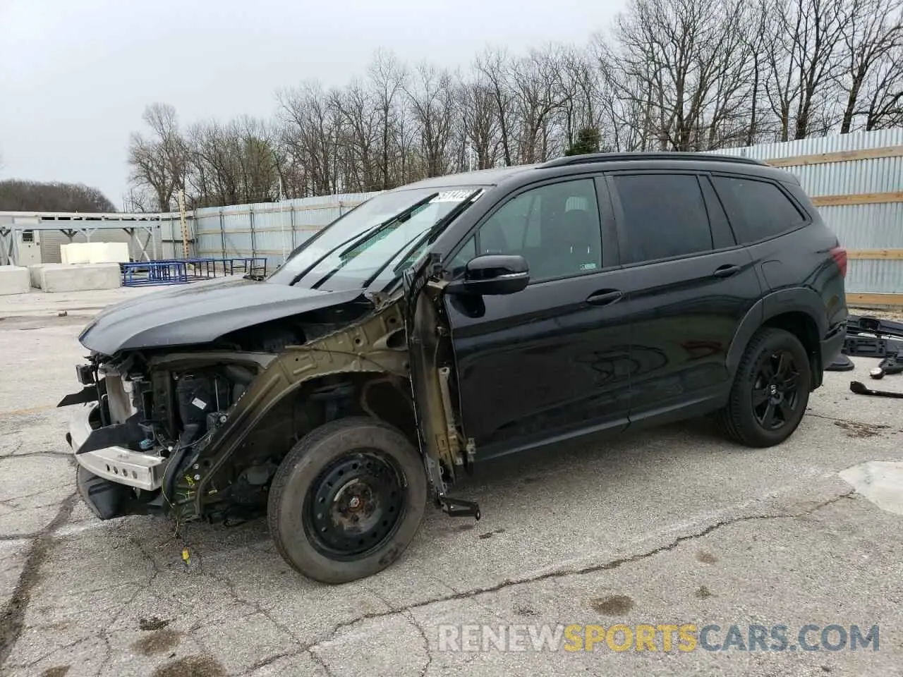 1 Photograph of a damaged car 5FNYF6H82NB031466 HONDA PILOT 2022