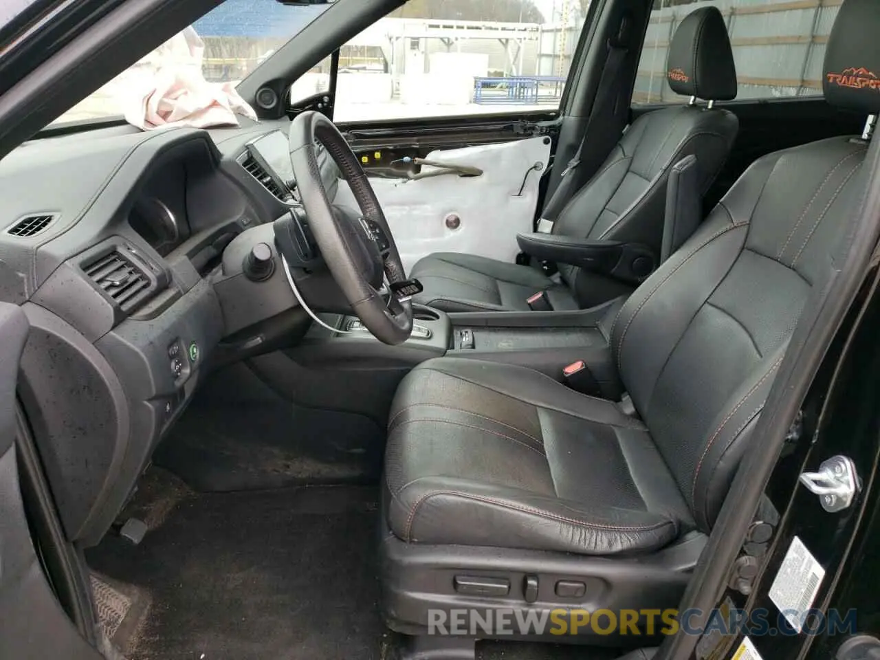 7 Photograph of a damaged car 5FNYF6H82NB031466 HONDA PILOT 2022