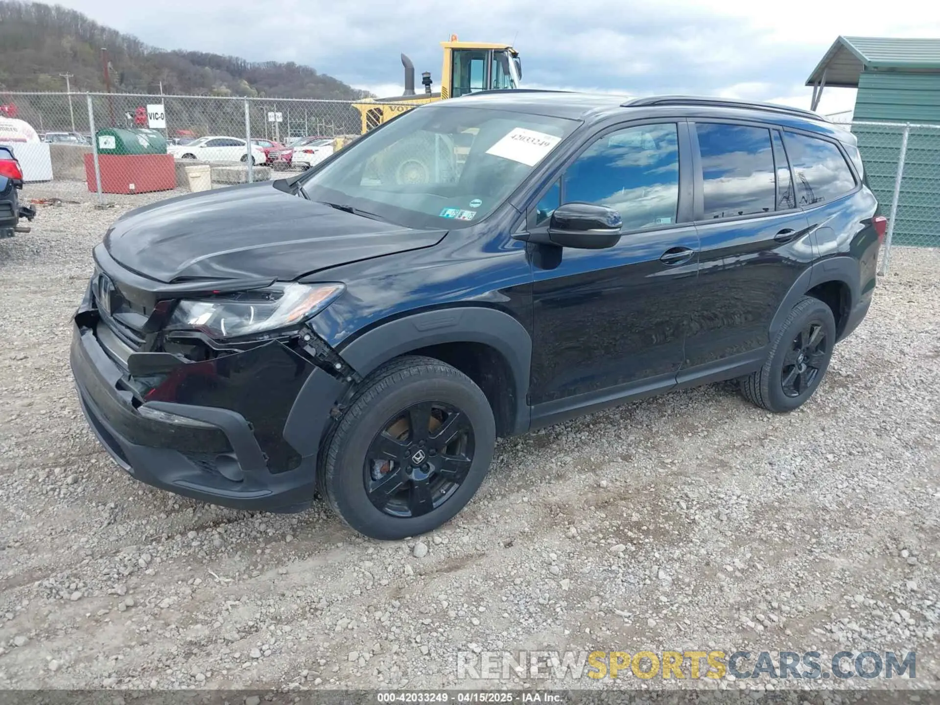 2 Photograph of a damaged car 5FNYF6H84NB023112 HONDA PILOT 2022
