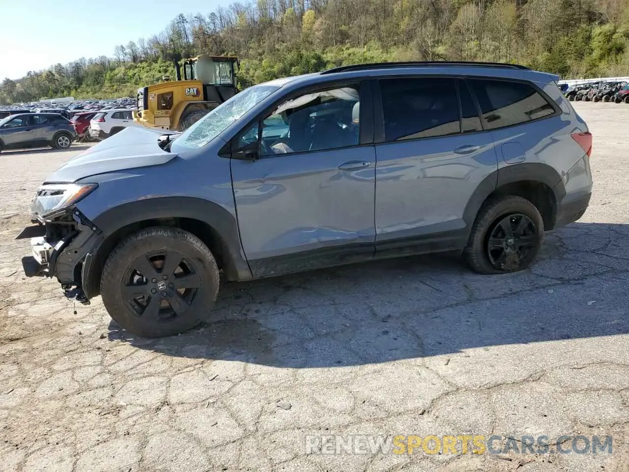 1 Photograph of a damaged car 5FNYF6H85NB087319 HONDA PILOT 2022