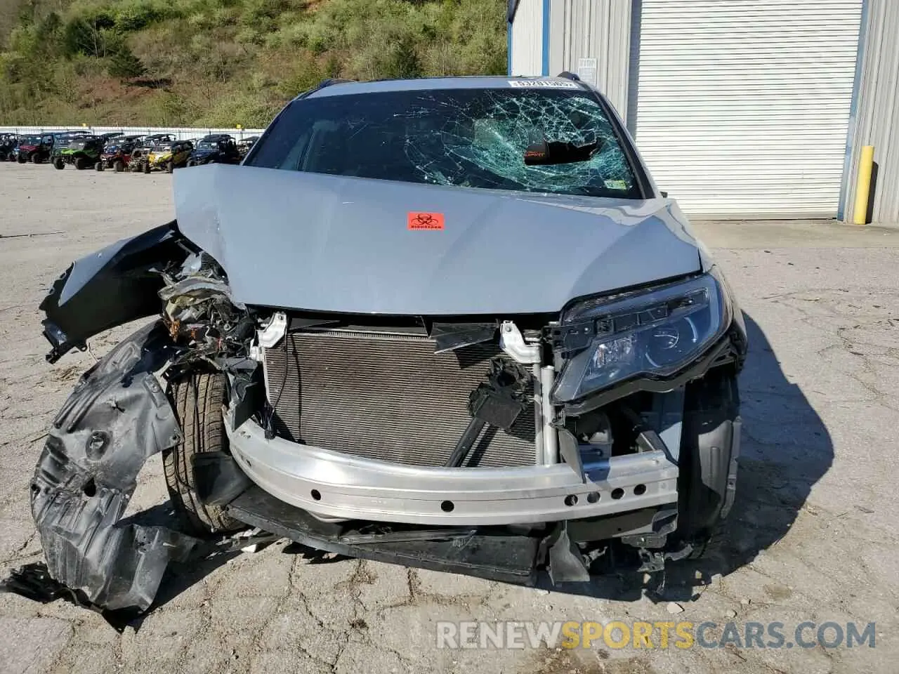 5 Photograph of a damaged car 5FNYF6H85NB087319 HONDA PILOT 2022