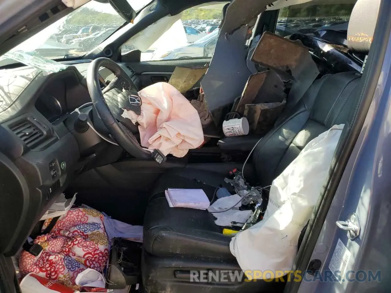 7 Photograph of a damaged car 5FNYF6H85NB087319 HONDA PILOT 2022