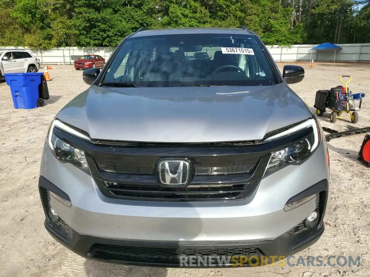 5 Photograph of a damaged car 5FNYF6H89NB060351 HONDA PILOT 2022
