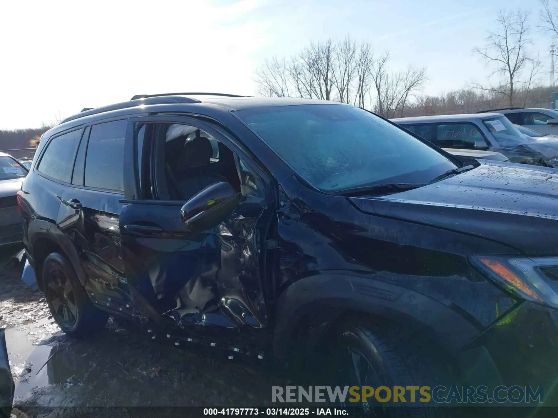 13 Photograph of a damaged car 5FNYF6H8XNB085971 HONDA PILOT 2022