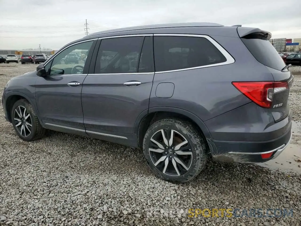 2 Photograph of a damaged car 5FNYF6H94NB016234 HONDA PILOT 2022