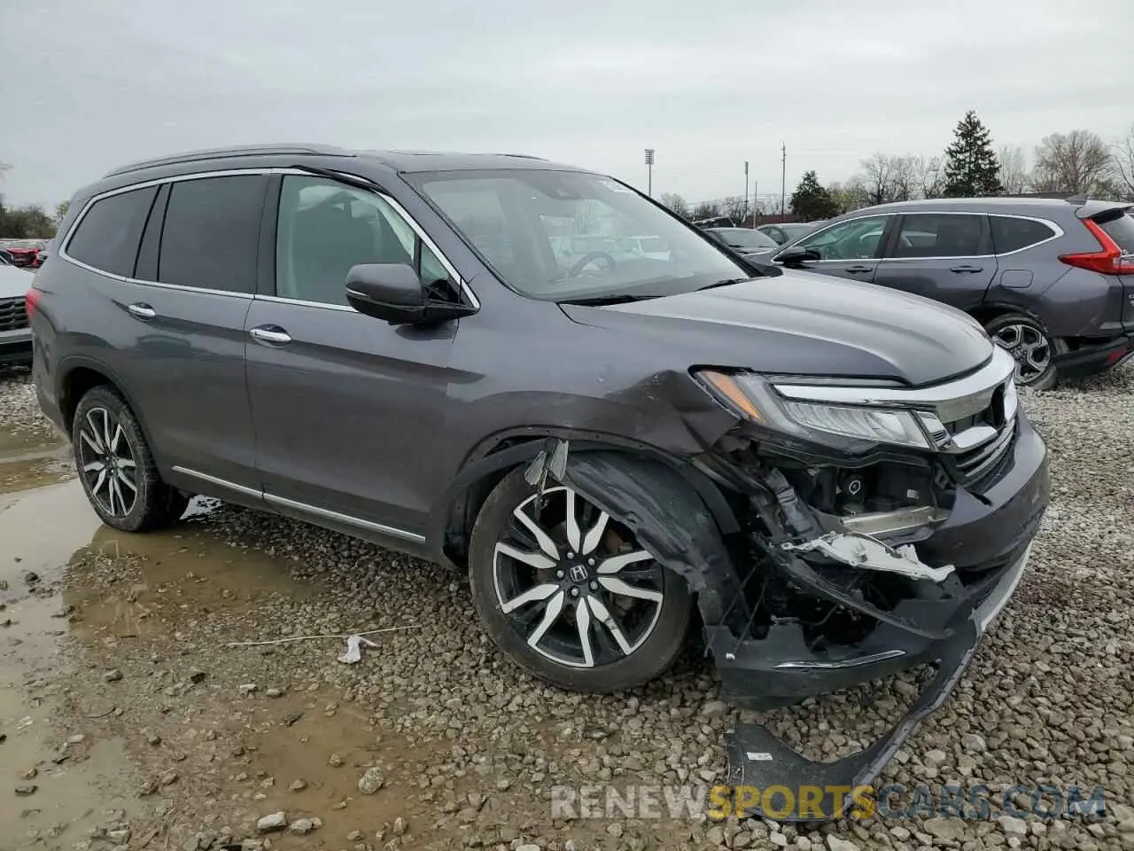 4 Photograph of a damaged car 5FNYF6H94NB016234 HONDA PILOT 2022