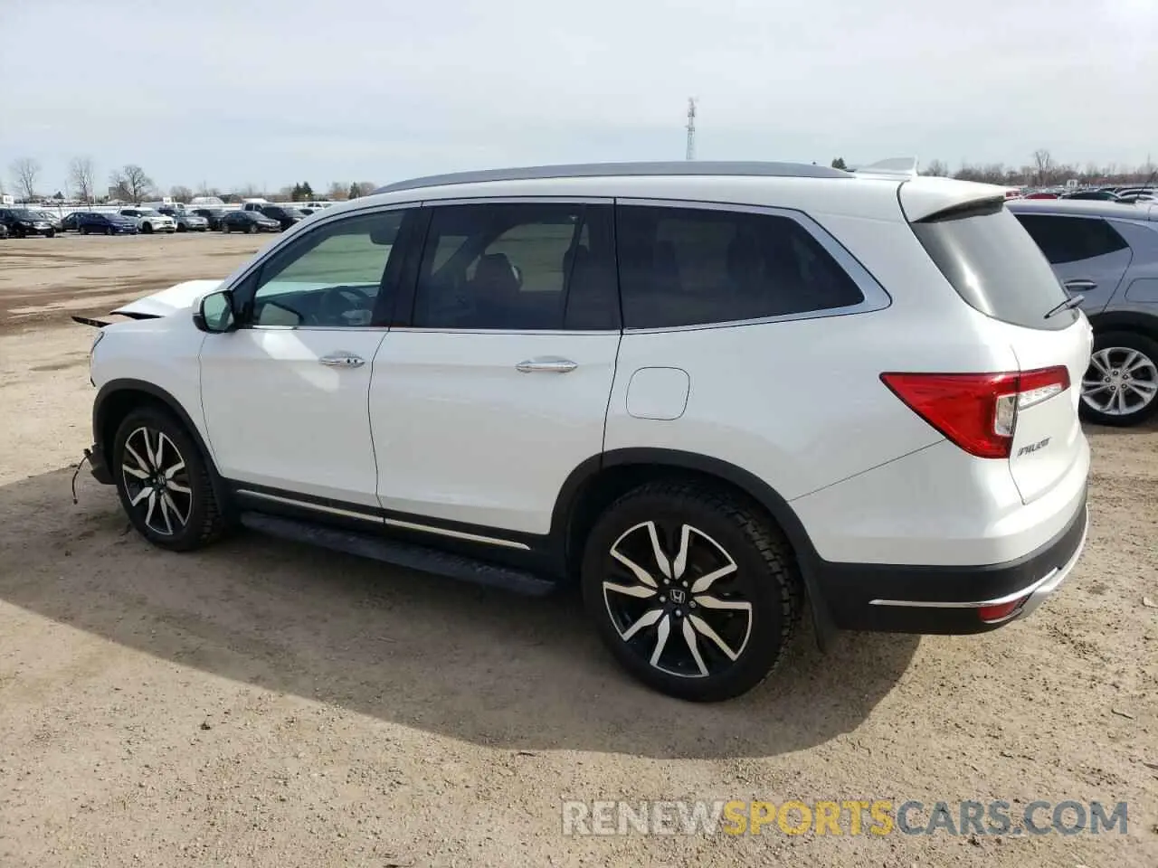 2 Photograph of a damaged car 5FNYF6H95NB504494 HONDA PILOT 2022