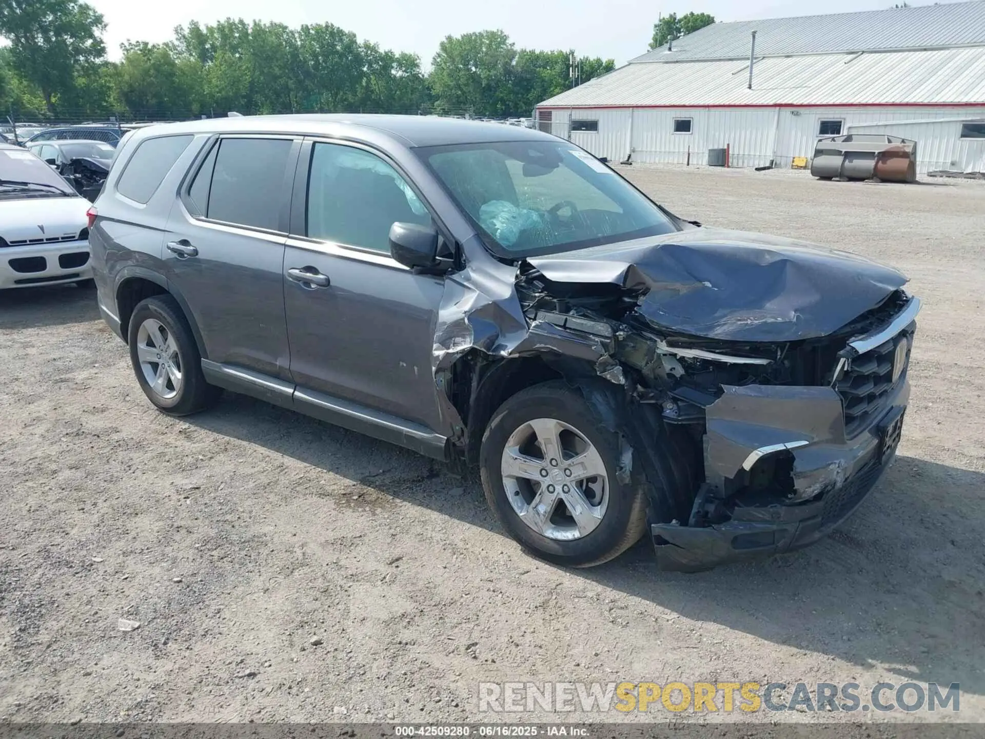 1 Photograph of a damaged car 5FNYG1H24PB034416 HONDA PILOT 2023