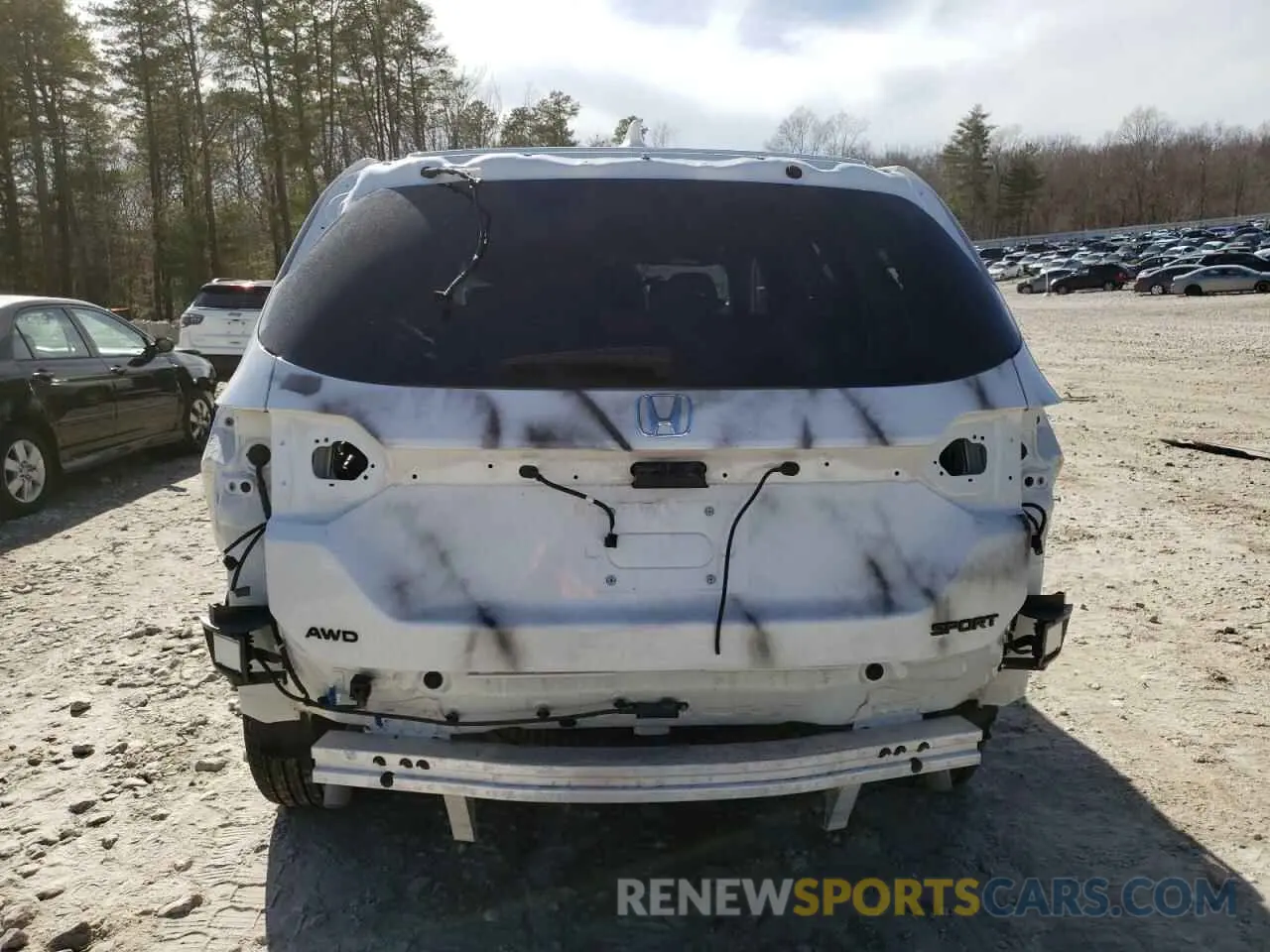 6 Photograph of a damaged car 5FNYG1H31PB048444 HONDA PILOT 2023