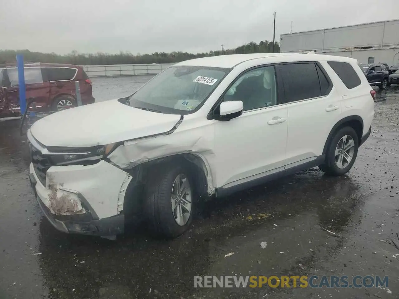 1 Photograph of a damaged car 5FNYG1H45PB002768 HONDA PILOT 2023