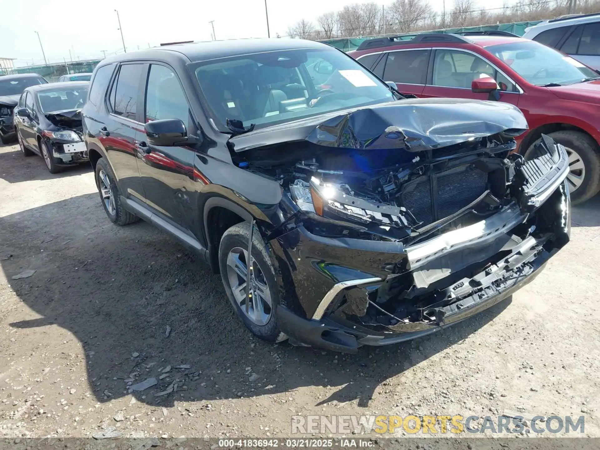 1 Photograph of a damaged car 5FNYG1H58PB013515 HONDA PILOT 2023