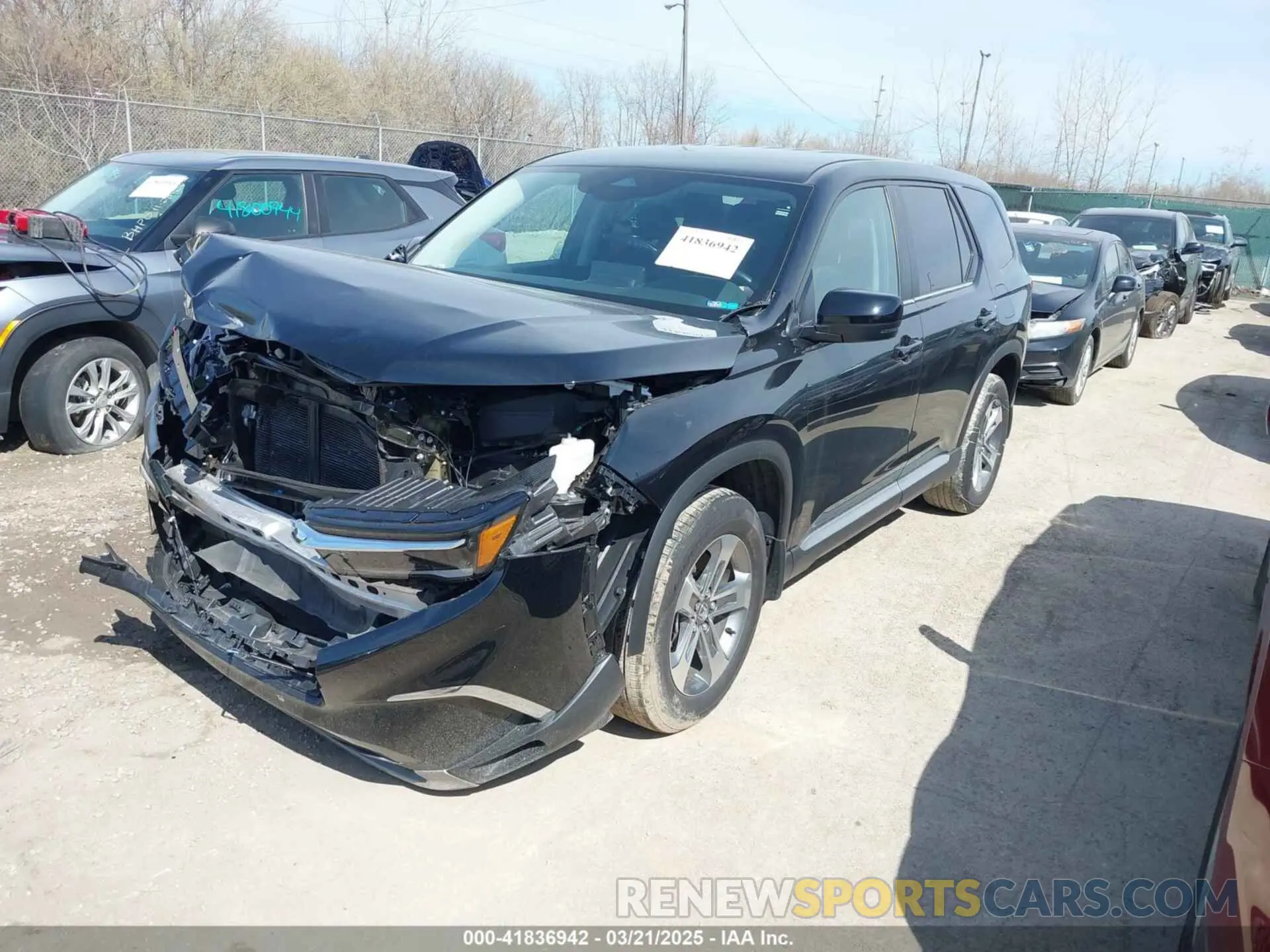 2 Photograph of a damaged car 5FNYG1H58PB013515 HONDA PILOT 2023