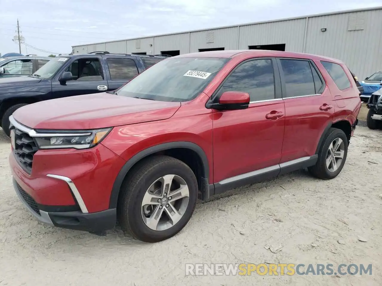 1 Photograph of a damaged car 5FNYG1H59PB020537 HONDA PILOT 2023