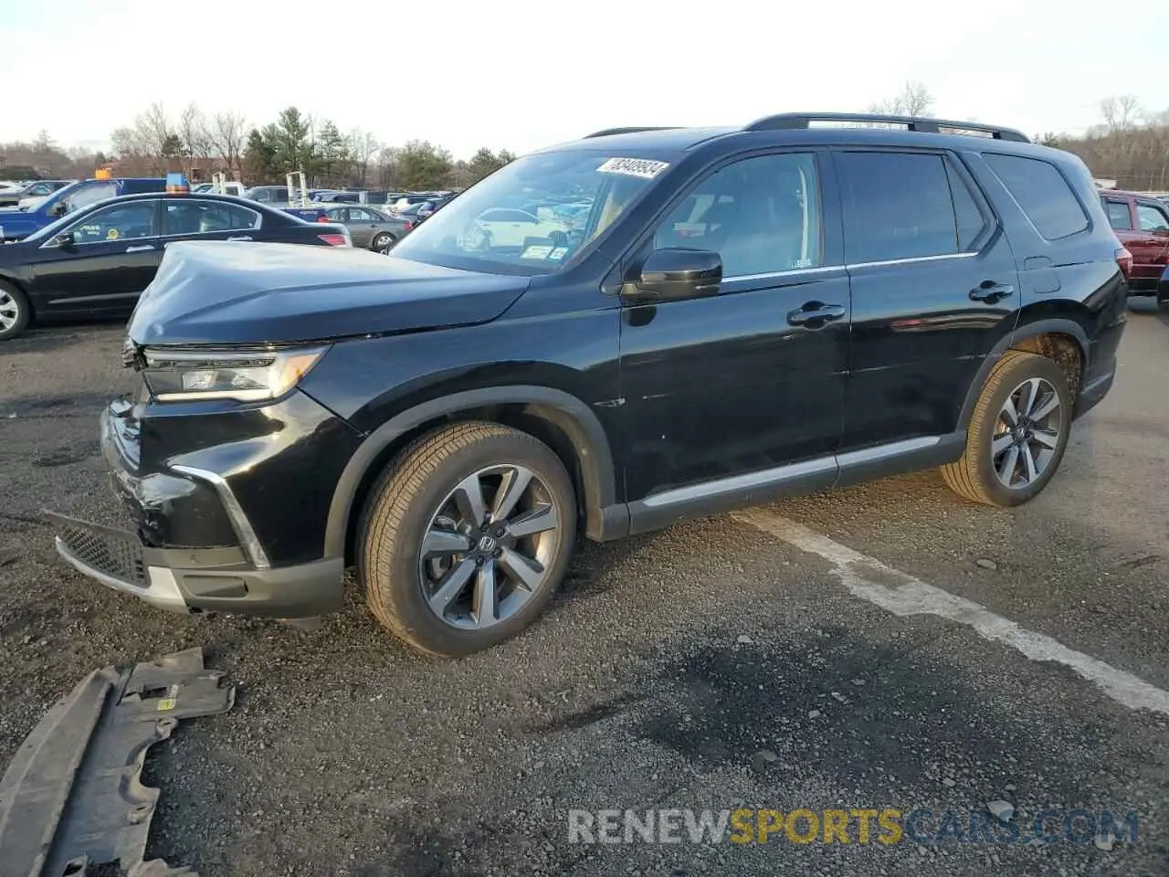 1 Photograph of a damaged car 5FNYG1H76PB023316 HONDA PILOT 2023
