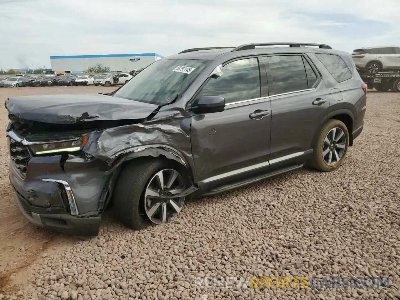 1 Photograph of a damaged car 5FNYG1H82PB018249 HONDA PILOT 2023