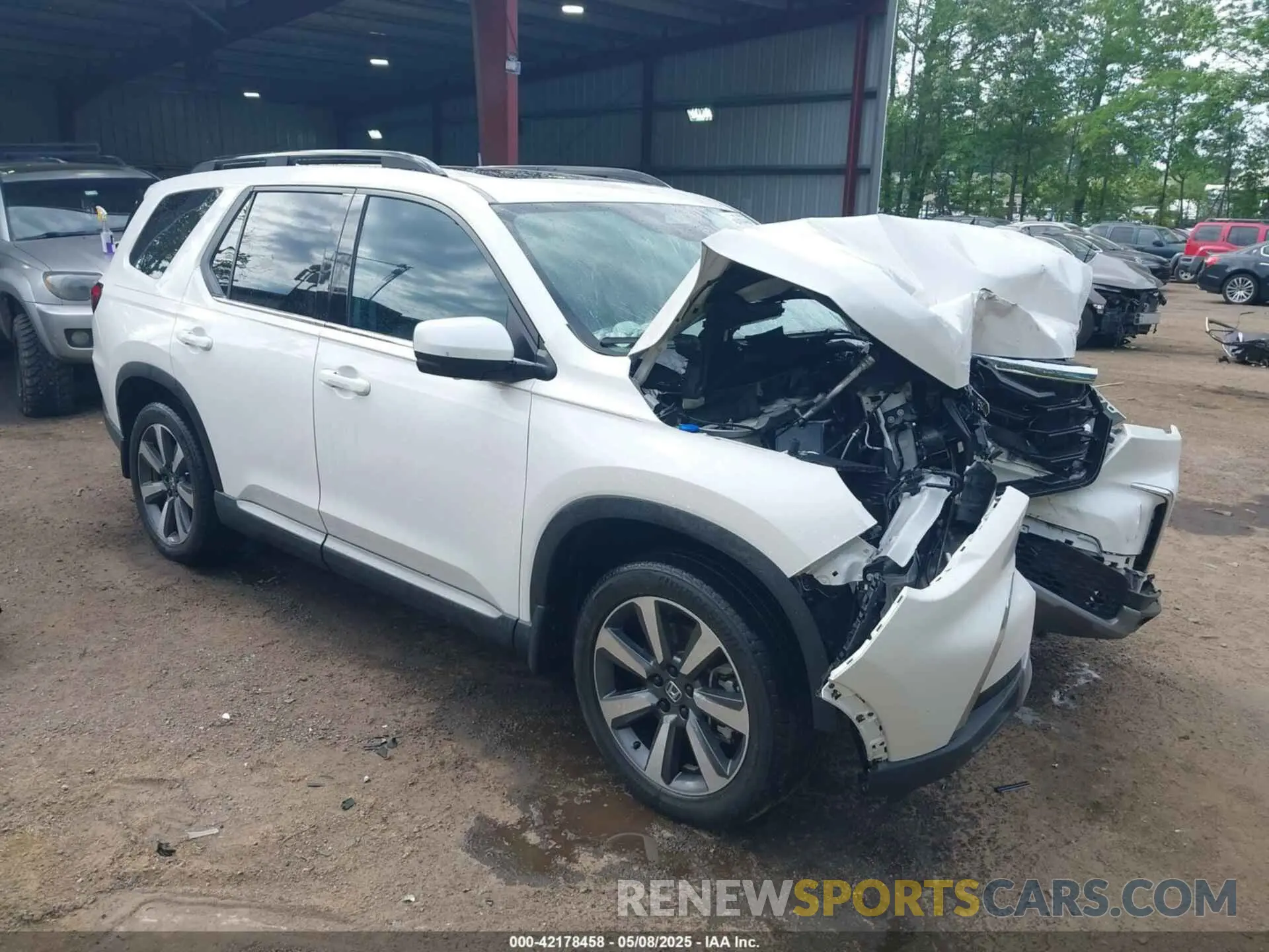 1 Photograph of a damaged car 5FNYG1H82PB037156 HONDA PILOT 2023