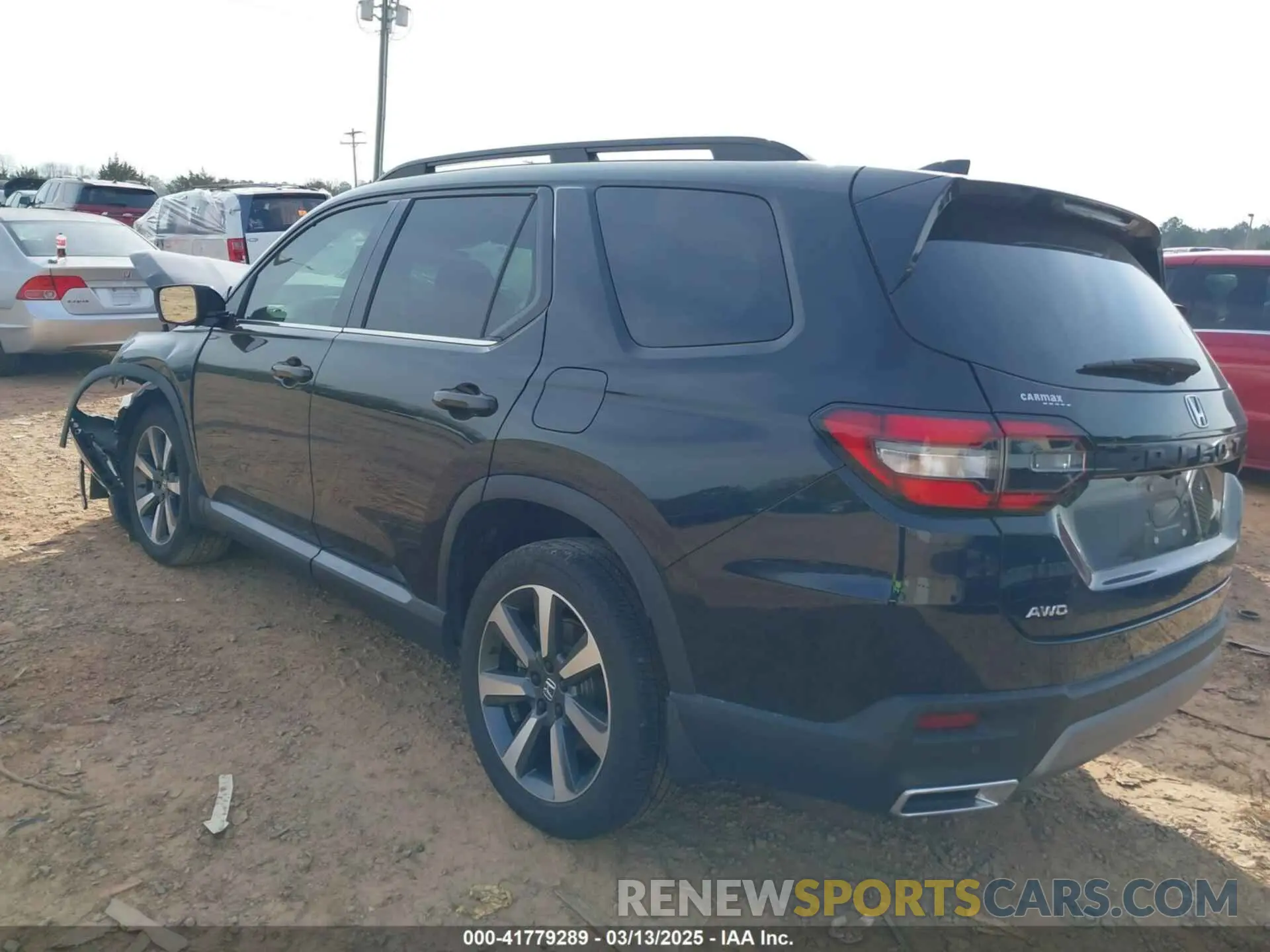 3 Photograph of a damaged car 5FNYG1H82PB045029 HONDA PILOT 2023